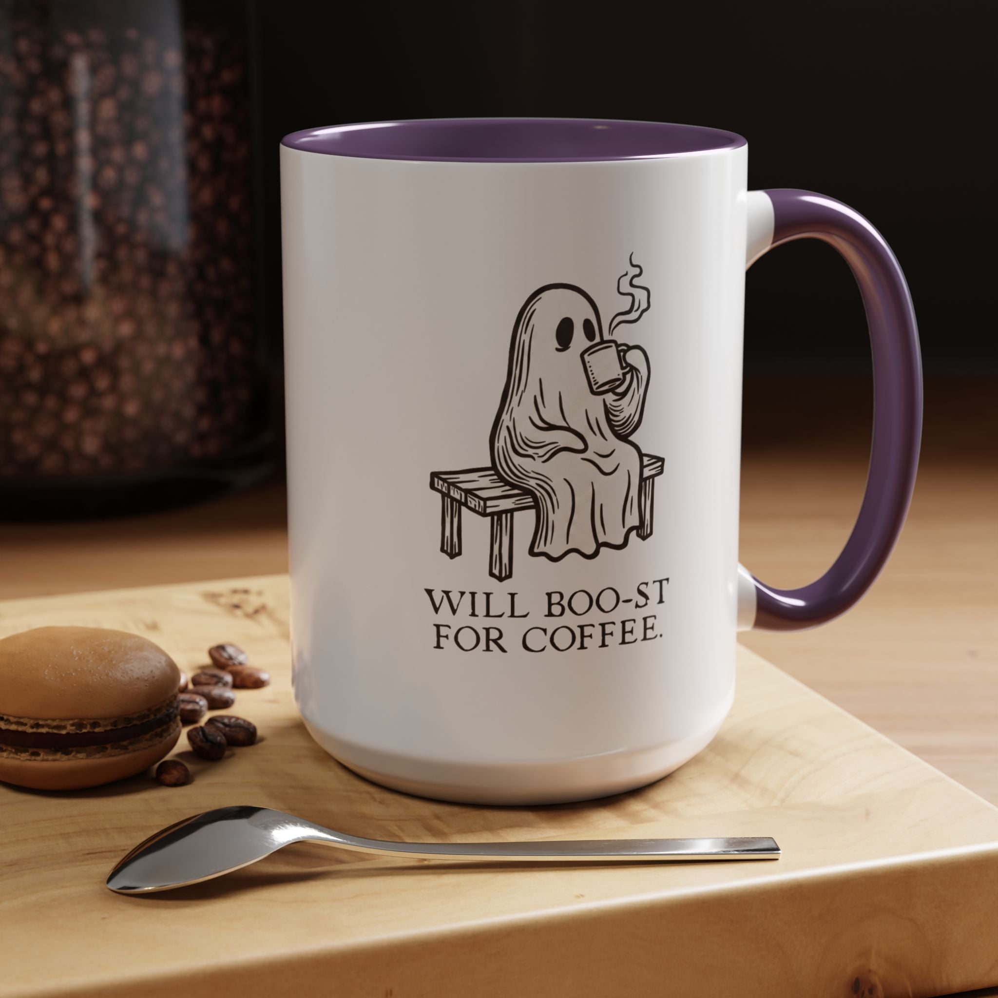 Will Boo-st for Coffee | Accent Mug (11/15oz)