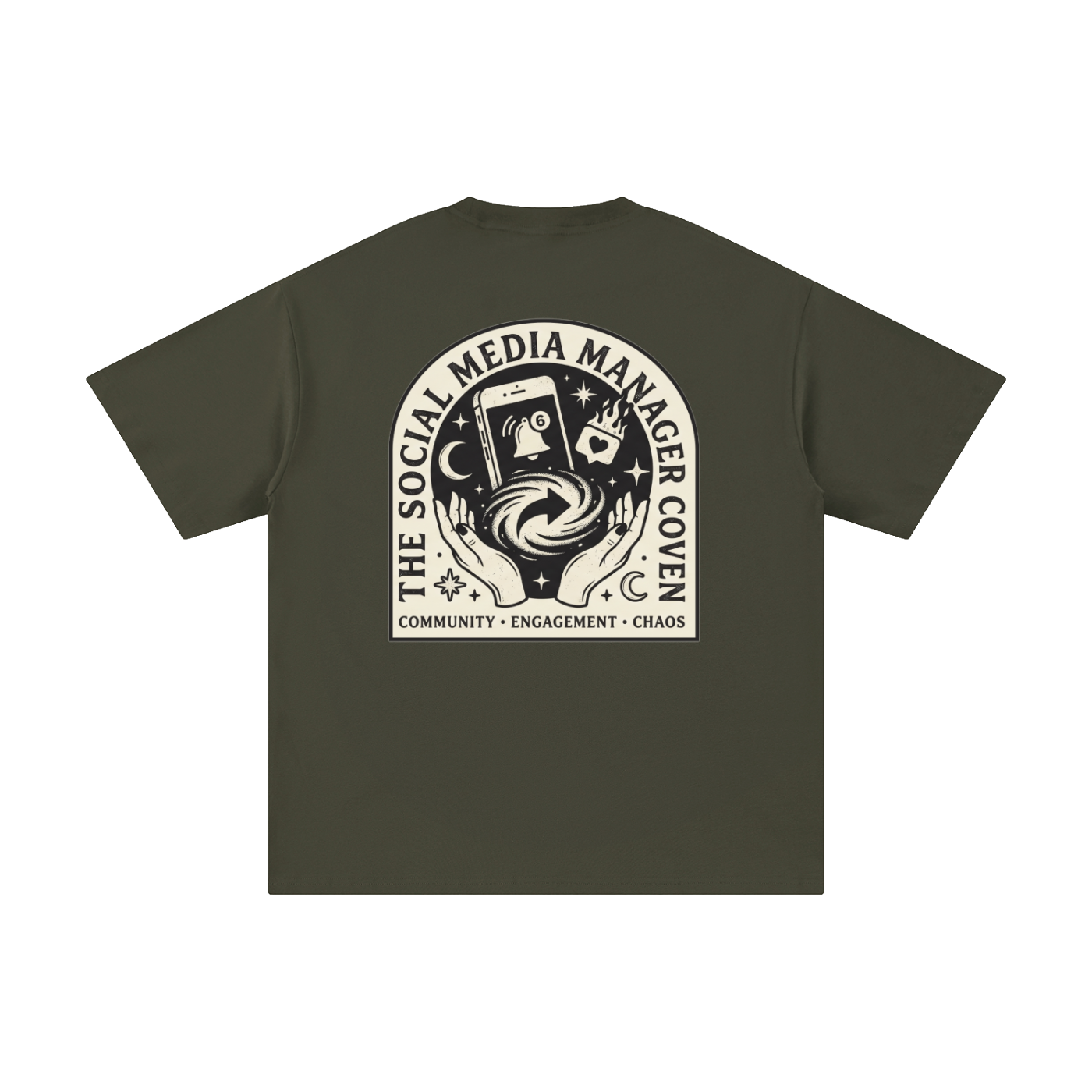 The Social Media Manager Coven | Unisex Pure Cotton T-Shirt