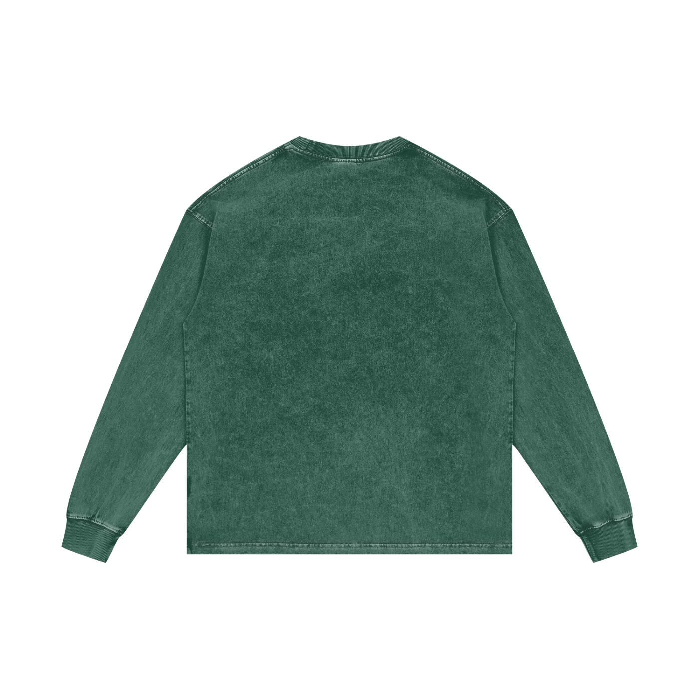 Accepts All Cookies | Acid Wash Oversize Long Sleeve T-Shirt