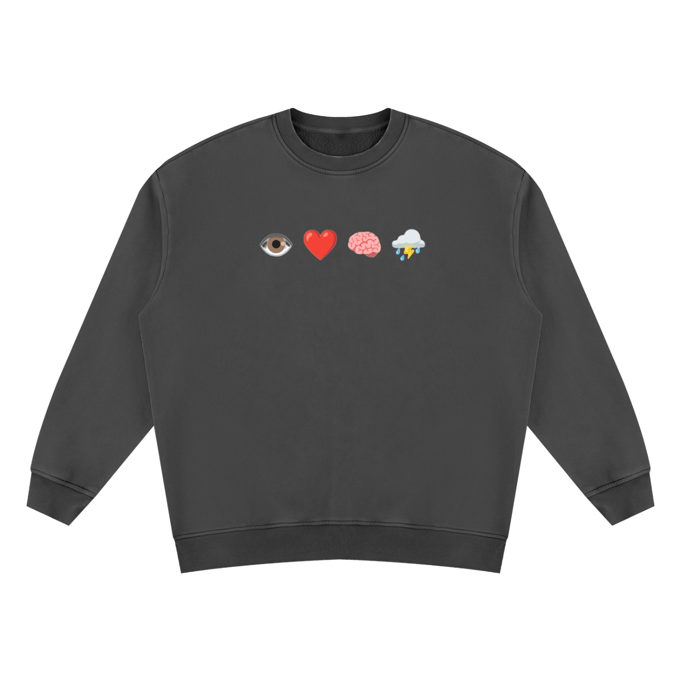 I Love Brainstorming | Unisex Vintage Wash Fleece Sweatshirt