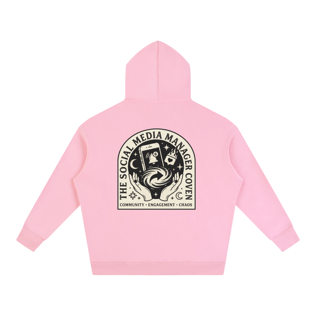 The Social Media Coven | Oversized Fleeced Hoodie
