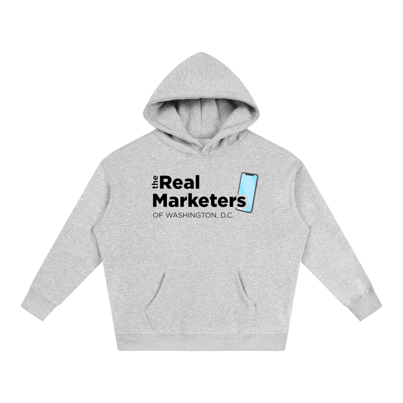 The Real Marketers of Washington, D.C. | Oversize Fleeced Hoodie