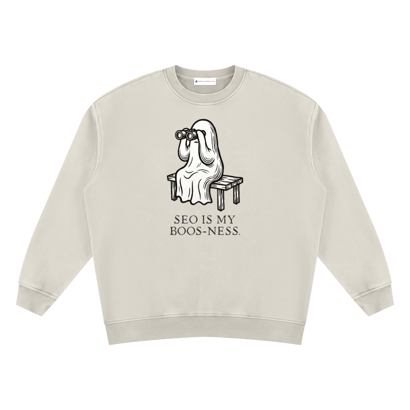 SEO is My Boos-ness | Unisex Vintage Wash Fleece Sweatshirt