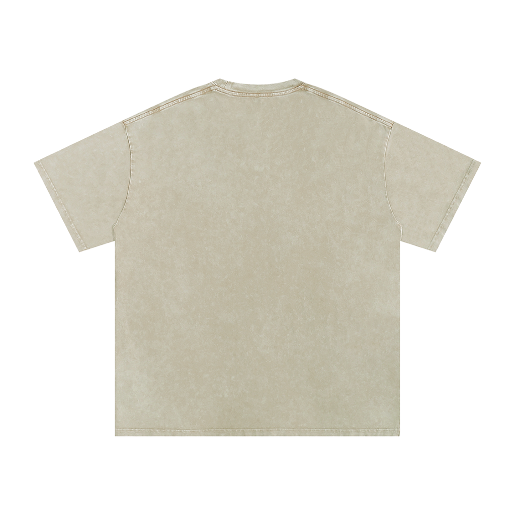 Video is My Boos-ness | Snow Washed Oversized Cotton T-Shirt