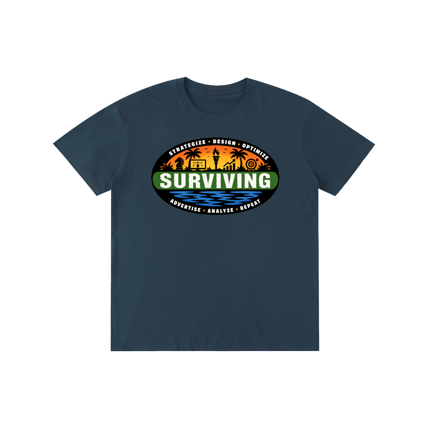 Surviving in Marketing | Pure Cotton Unisex T-Shirt