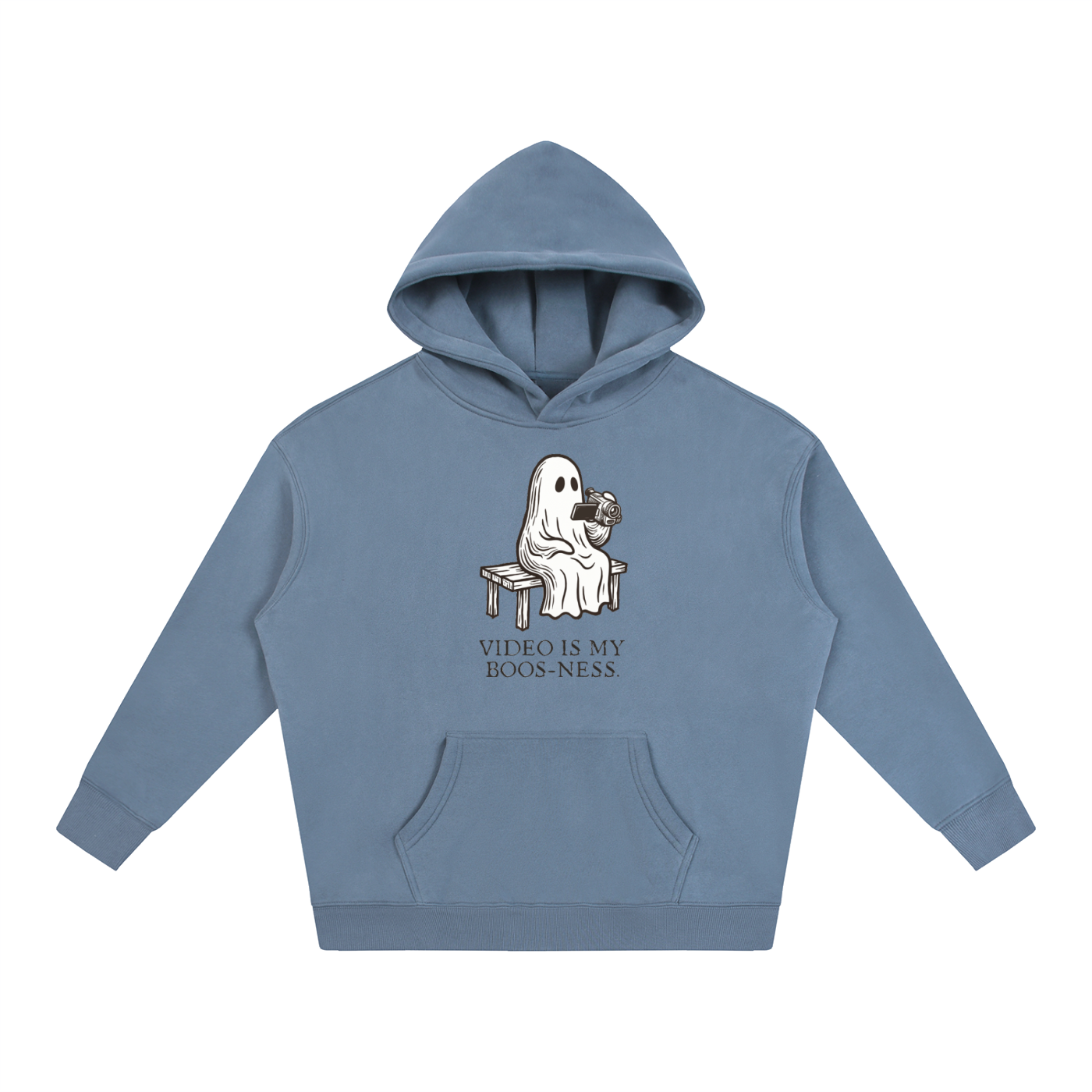 Video is My Boos-ness | Oversize Fleeced Hoodie