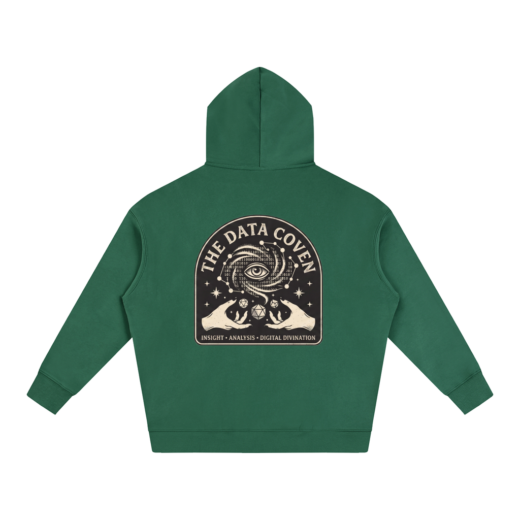 The Data Coven | Oversized Fleeced Hoodie