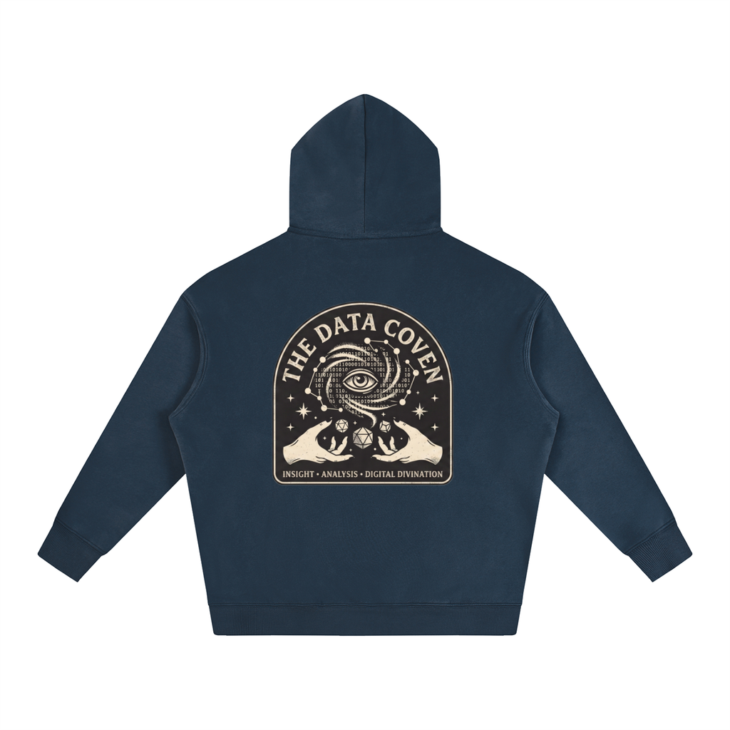 The Data Coven | Oversized Fleeced Hoodie