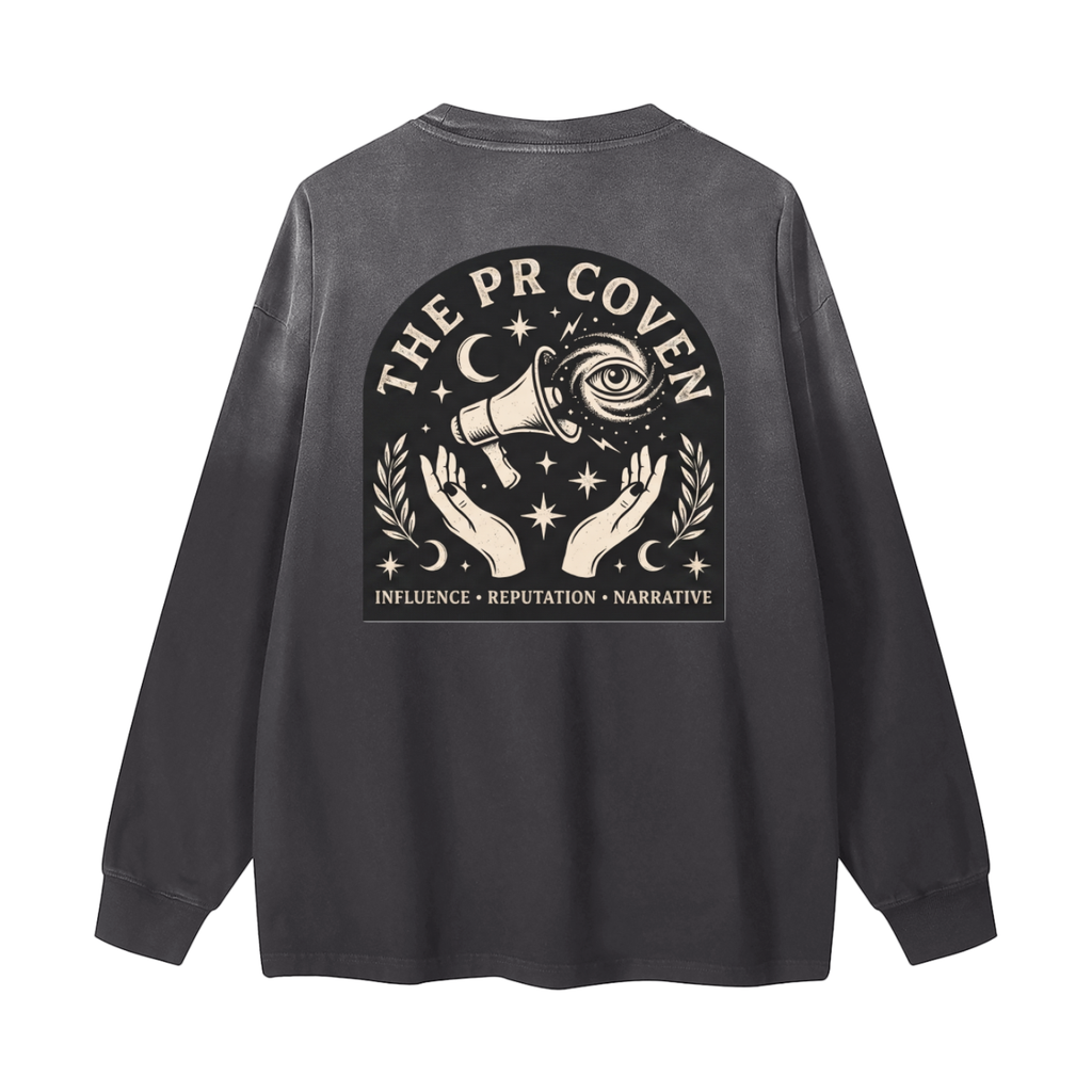 The PR Coven | Gradient Washed Long Sleeve T-Shirt