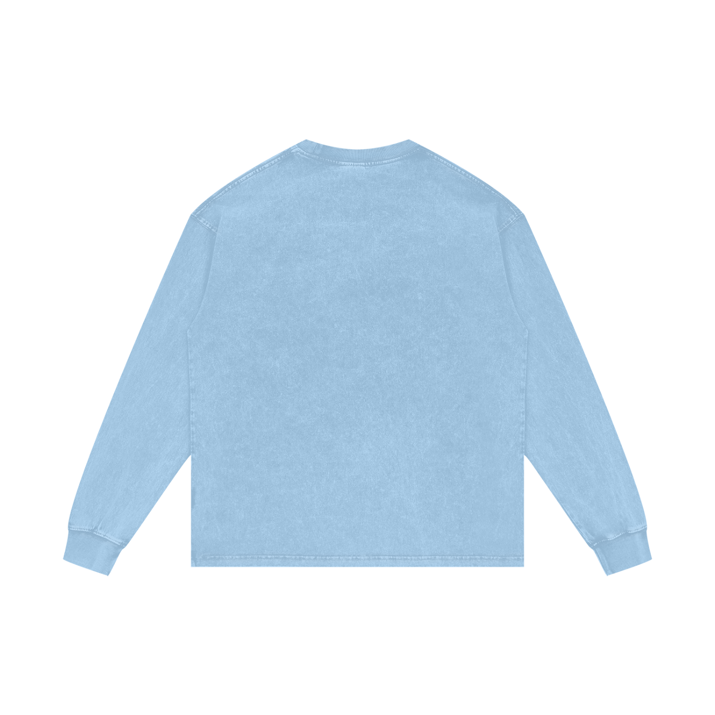 Accepts All Cookies | Acid Wash Oversize Long Sleeve T-Shirt