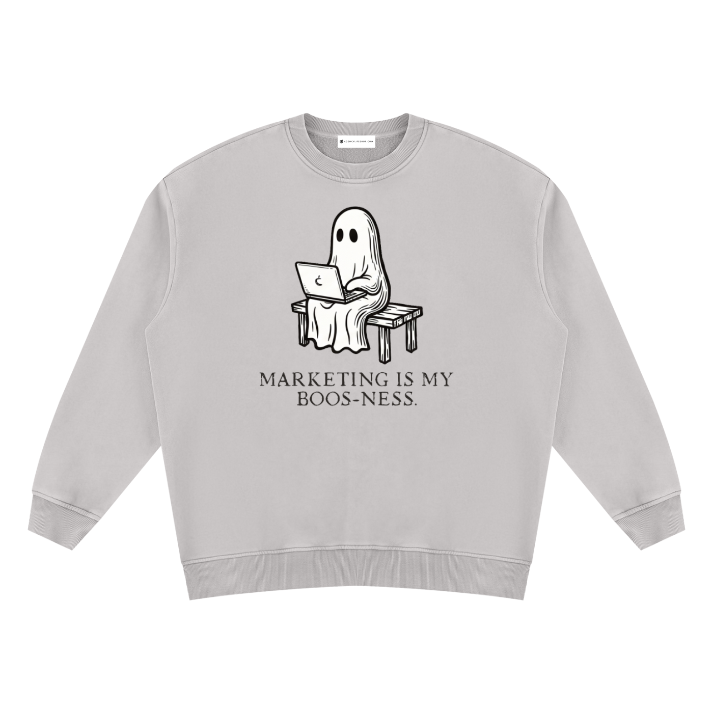 Marketing is My Boos-ness | Unisex Vintage Wash Fleece Sweatshirt