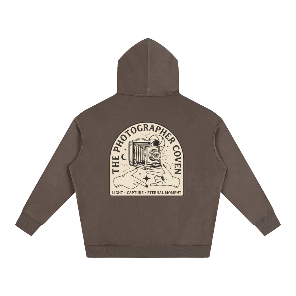 The Photographer Coven | Oversized Fleeced Hoodie