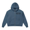 Public Relations, Private Chaos | Unisex Drop Shoulder Full Zip Hoodie