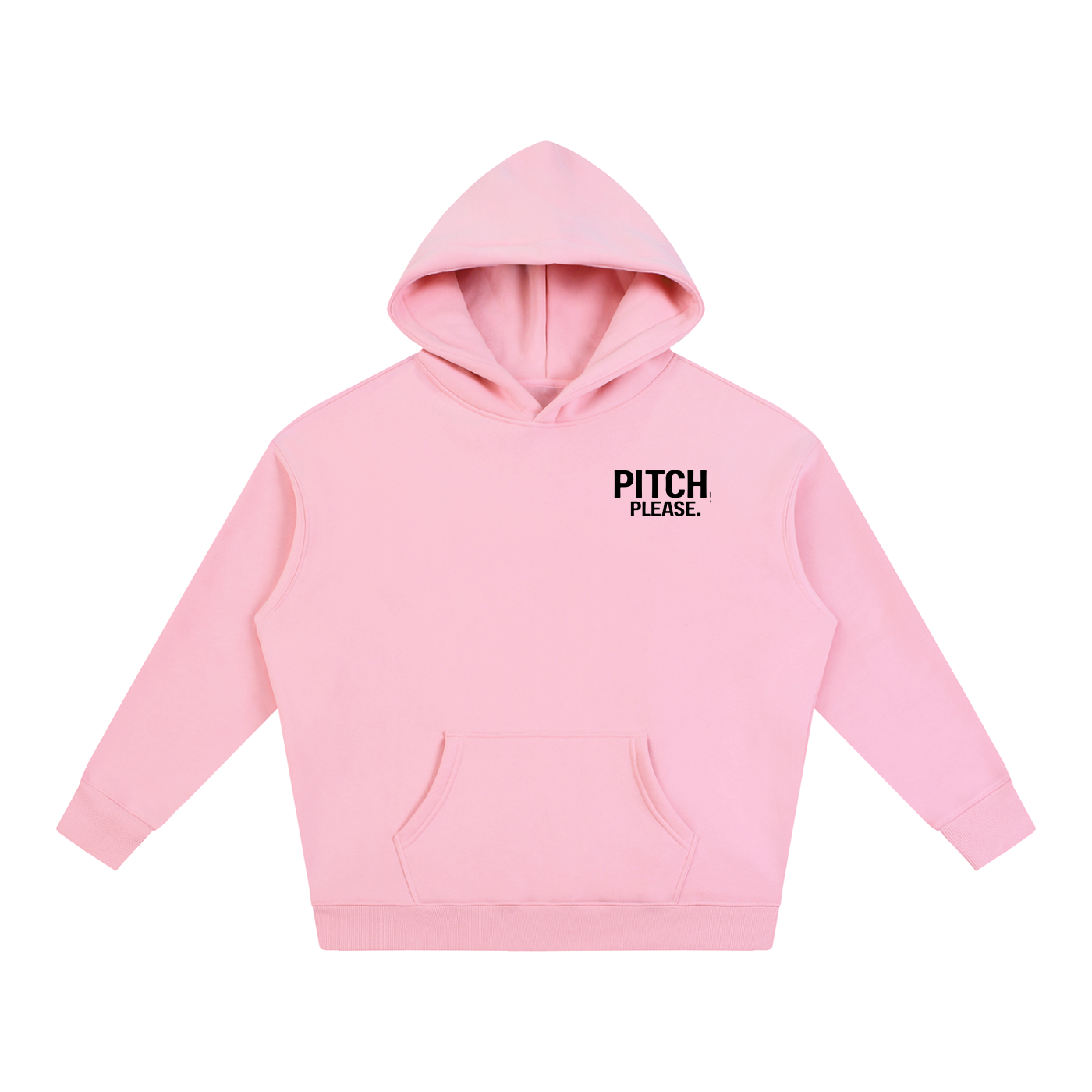 Pitch, Please | Oversize Fleeced Hoodie