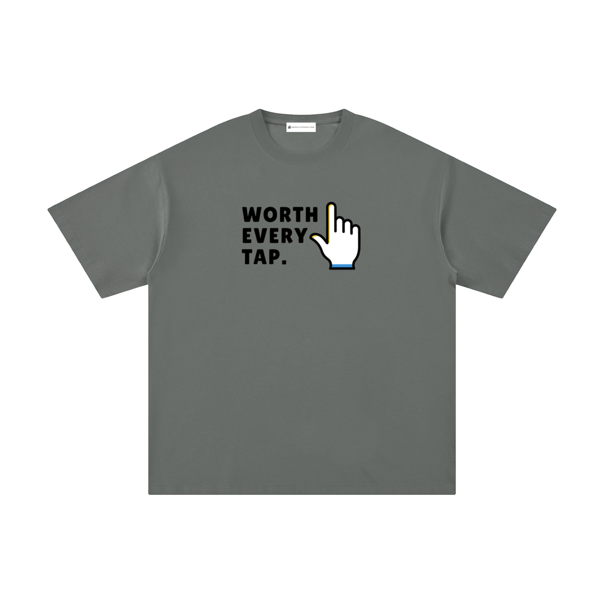 Worth Every Tap | Unisex Pure Cotton T-Shirt