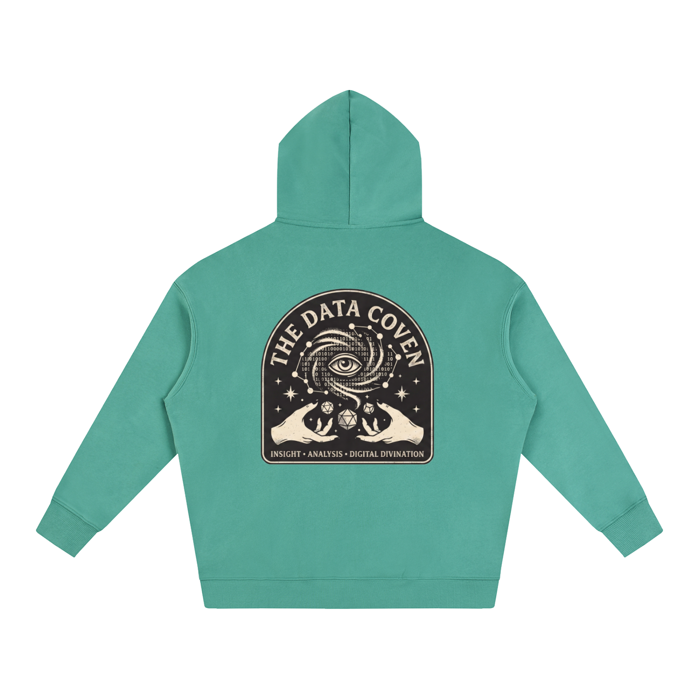 The Data Coven | Oversized Fleeced Hoodie