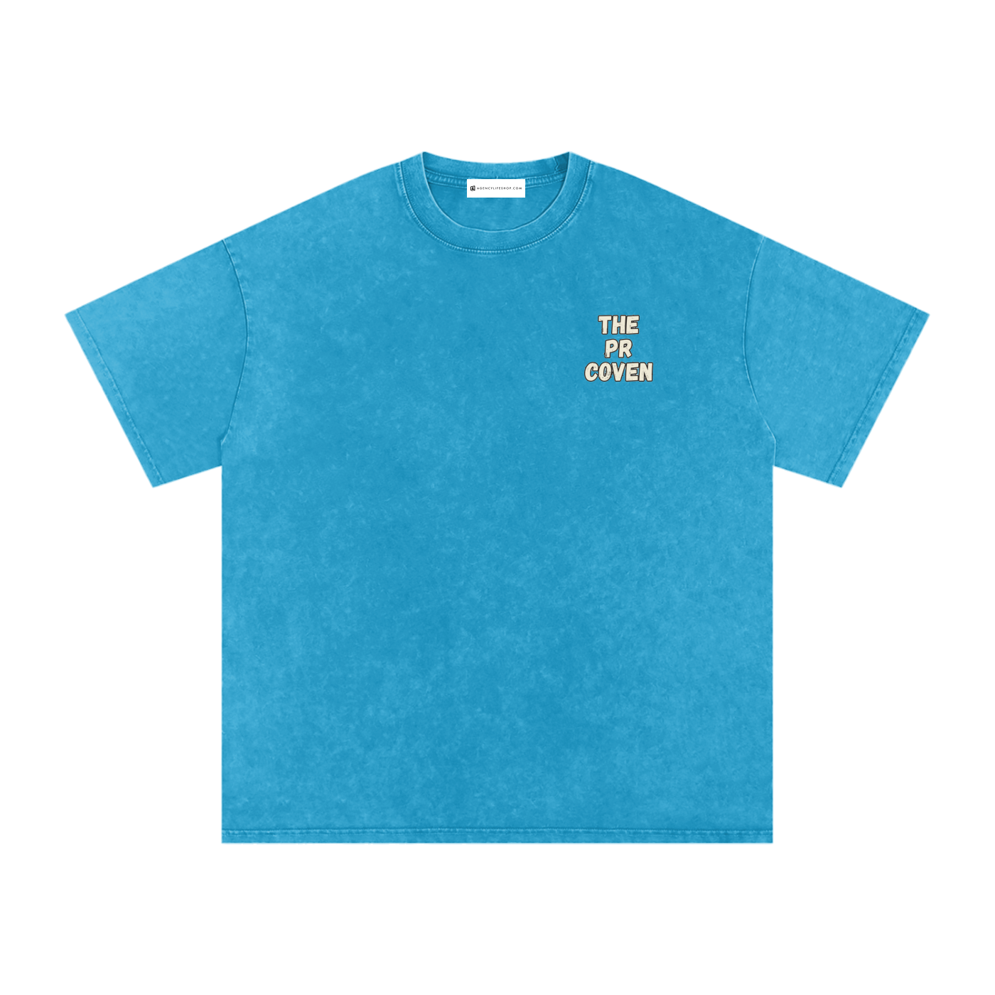 The PR Coven | Snow Washed Oversized Cotton T-Shirt