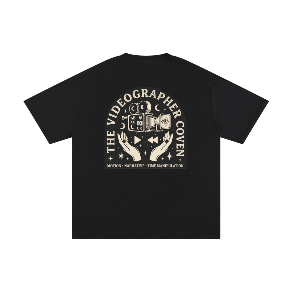 The Videographer Coven | Unisex Pure Cotton T-Shirt