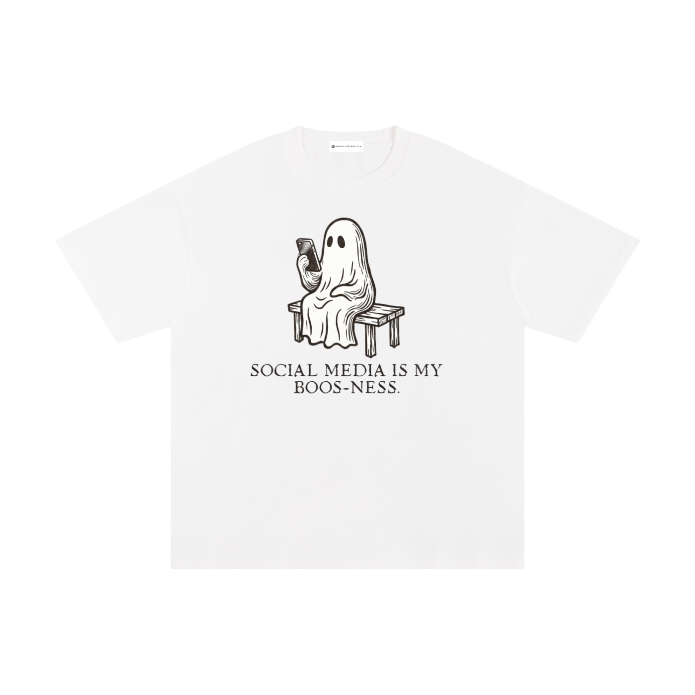 Social Media is My Boos-ness | Unisex Pure Cotton T-Shirt