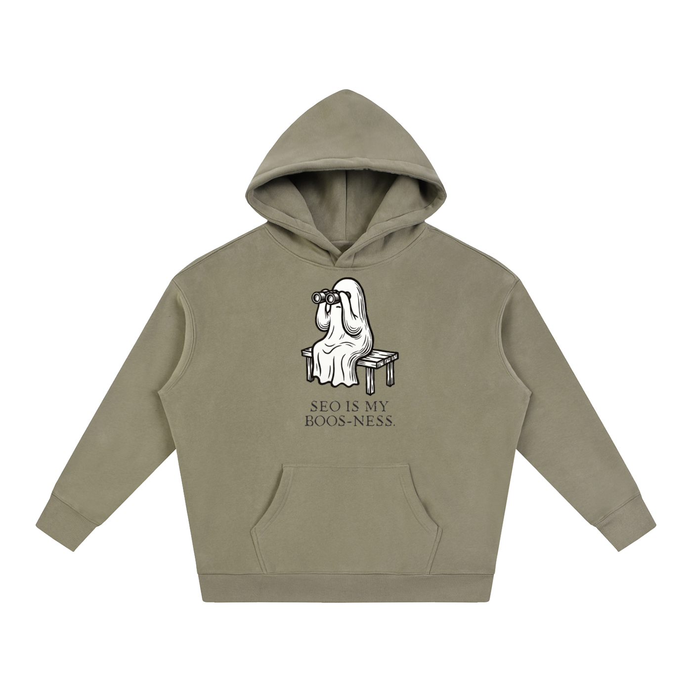 SEO is My Boos-ness | Oversize Fleeced Hoodie