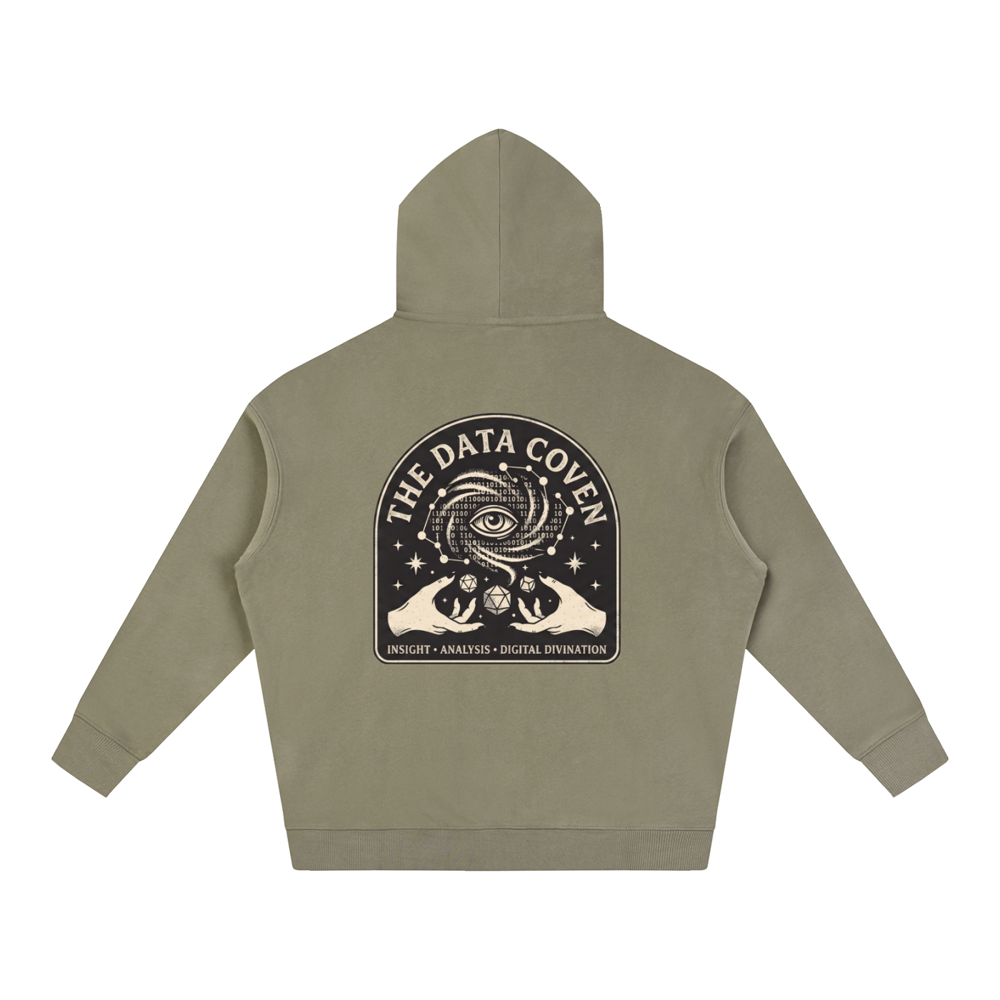 The Data Coven | Oversized Fleeced Hoodie