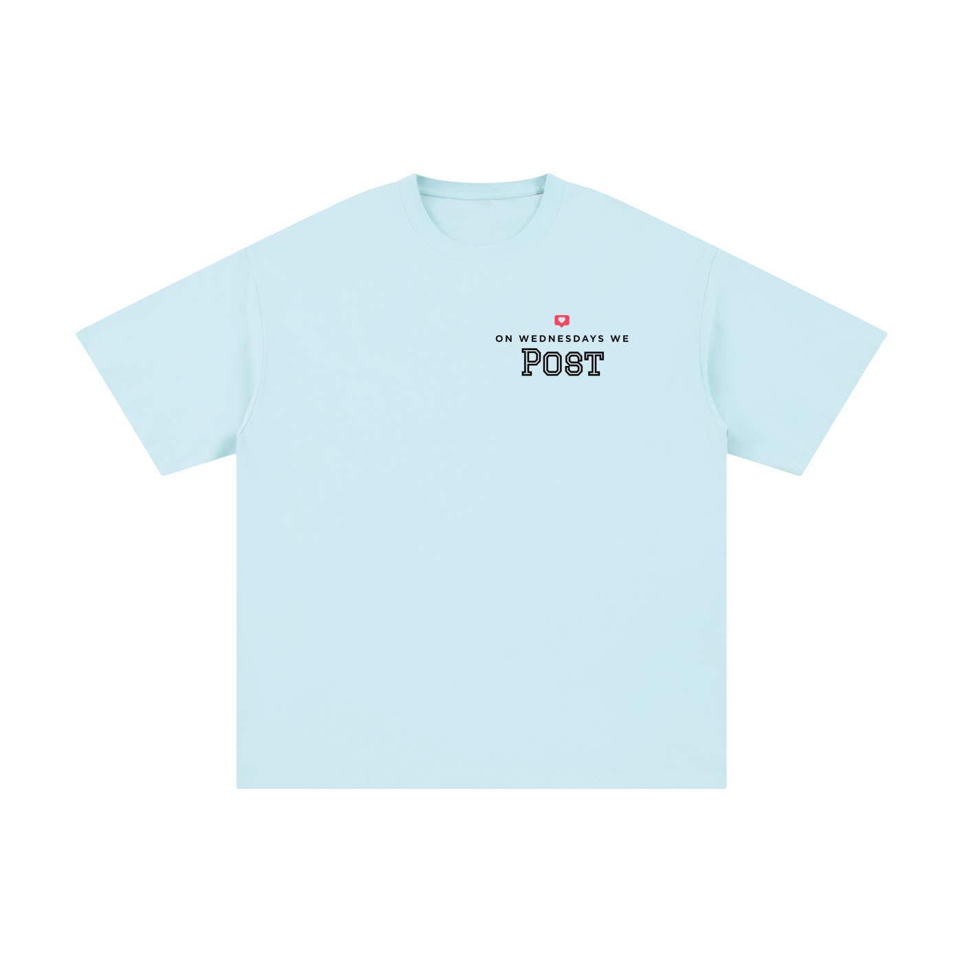 On Wednesdays, We Post | Unisex Pure Cotton T-Shirt