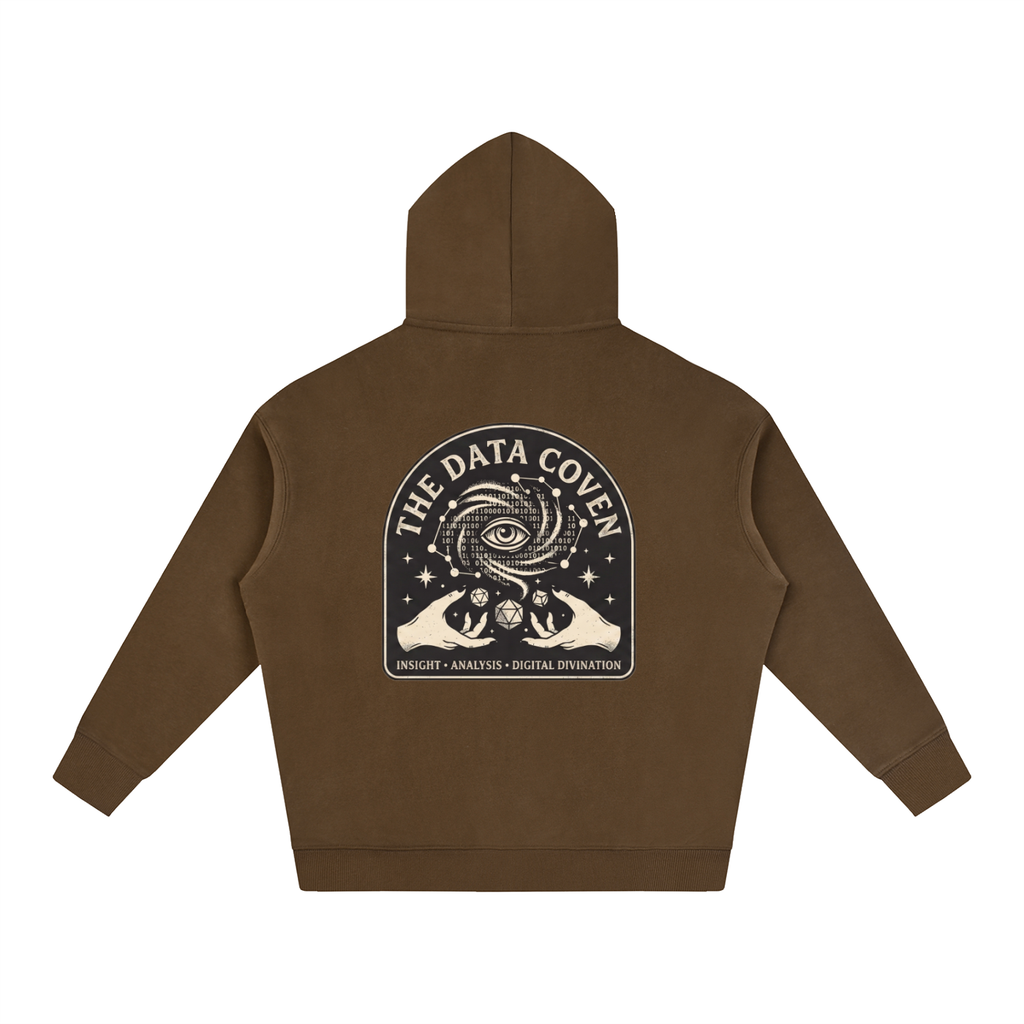 The Data Coven | Oversized Fleeced Hoodie