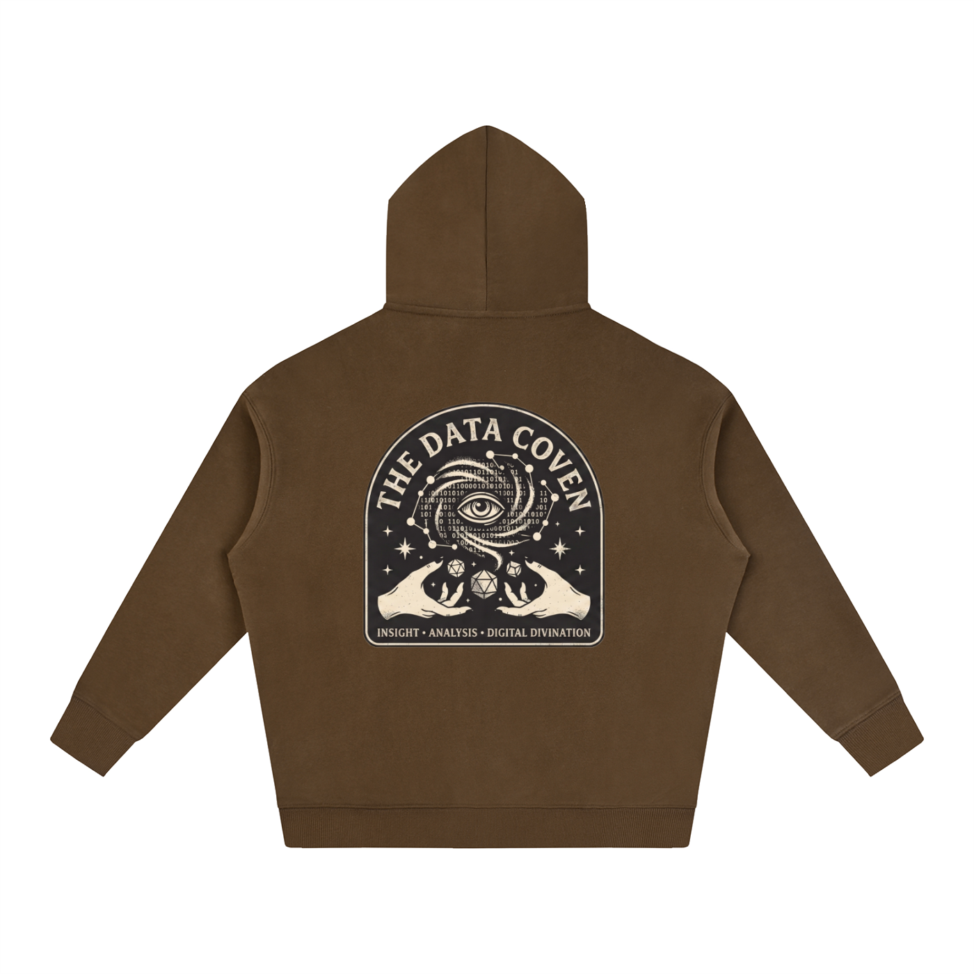 The Data Coven | Oversized Fleeced Hoodie