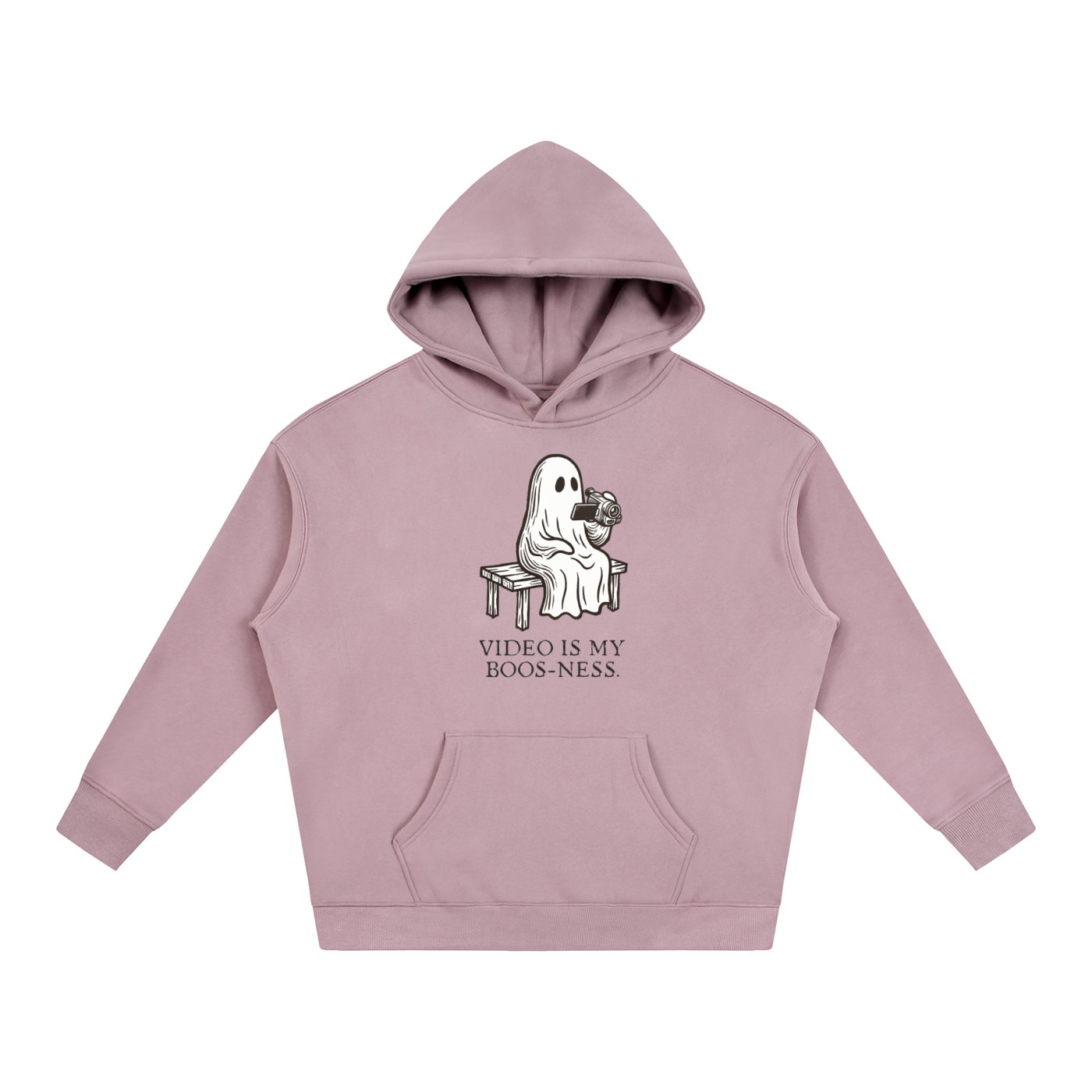 Video is My Boos-ness | Oversize Fleeced Hoodie