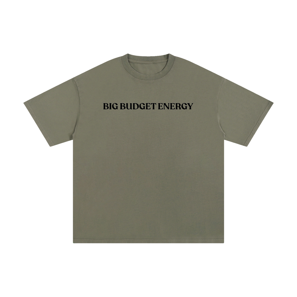 Big Budget Energy | Unisex Pure Cotton T-Shirt
