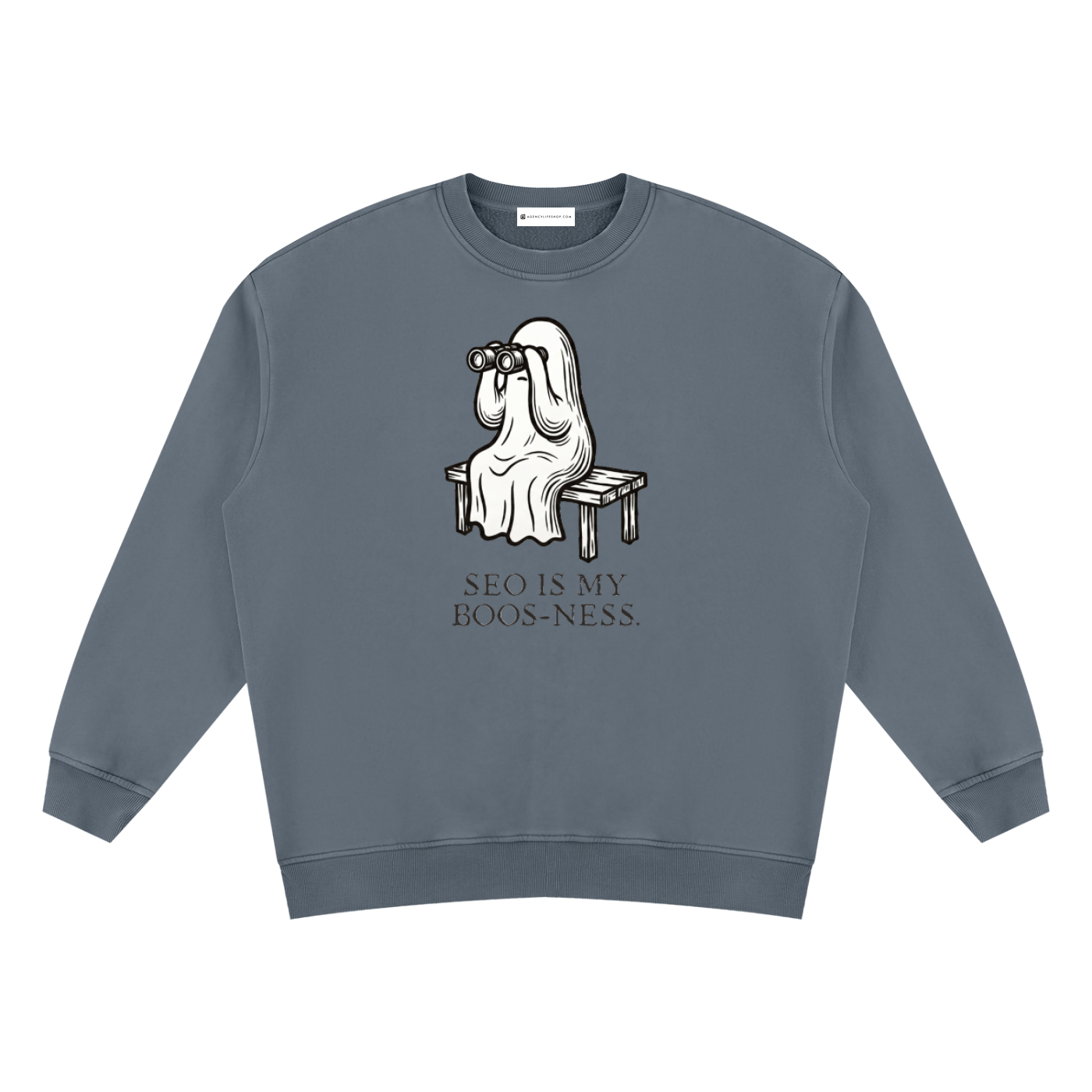 SEO is My Boos-ness | Unisex Vintage Wash Fleece Sweatshirt