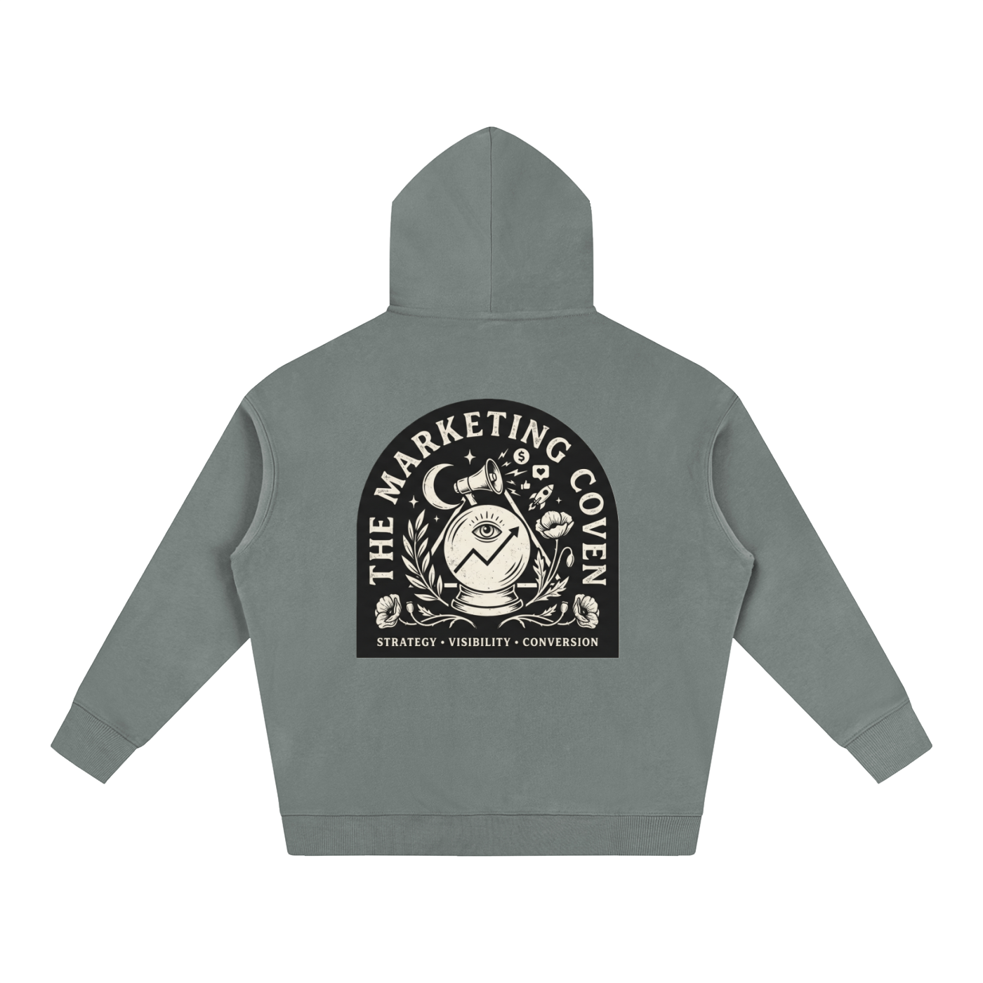 The Marketing Coven | Oversized Fleeced Hoodie