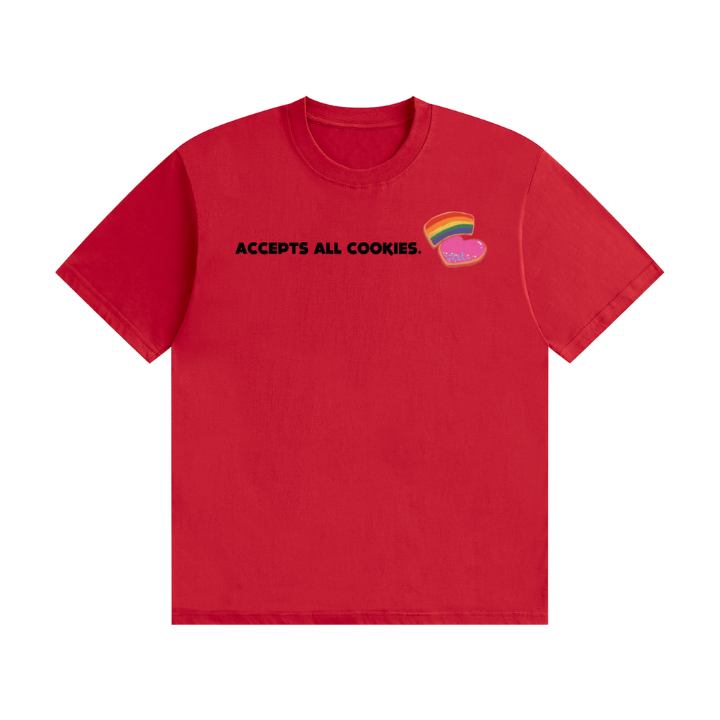 Accepts All Cookies | Unisex Seamless Cotton T-Shirt