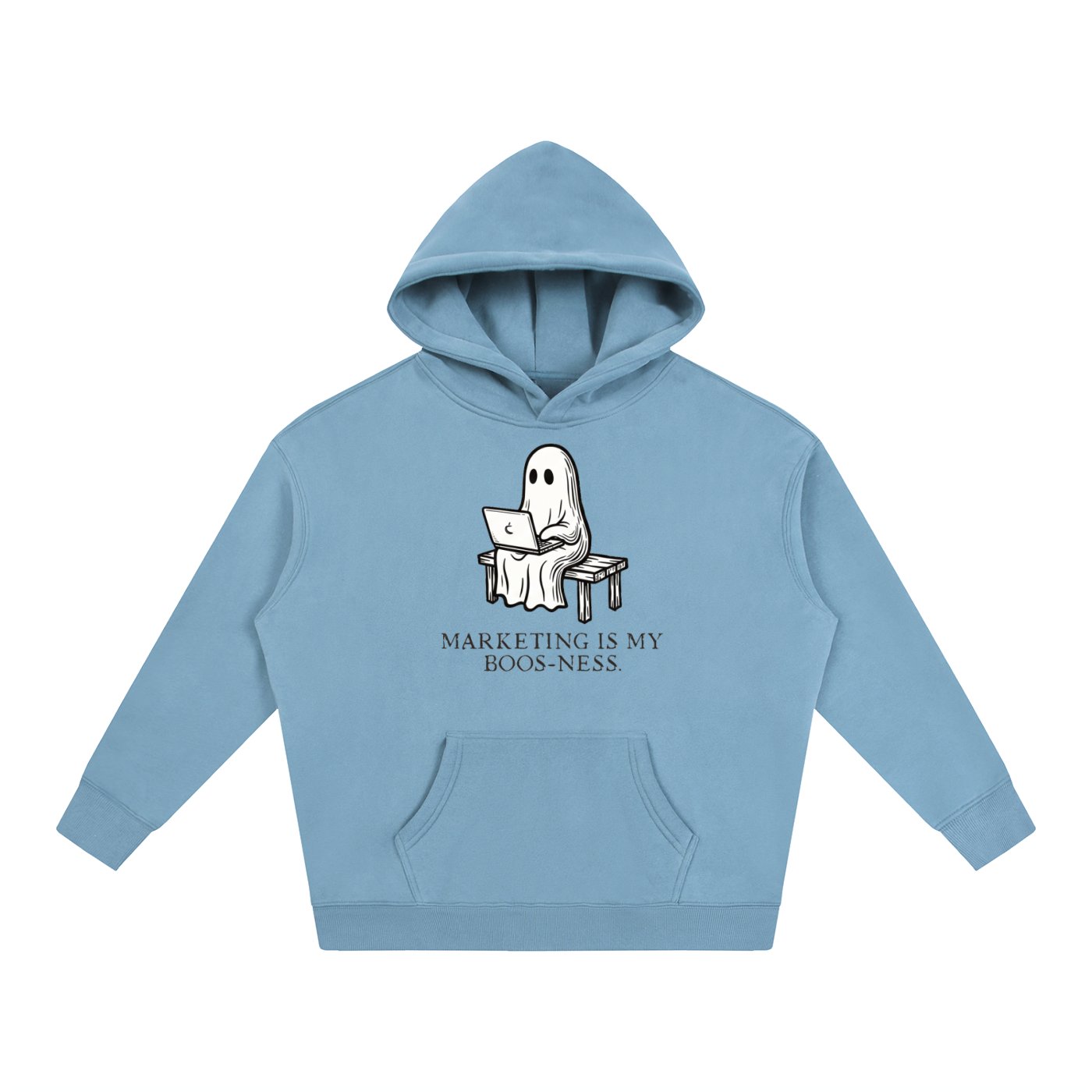 Social Media is My Boos-ness | Oversize Fleeced Hoodie