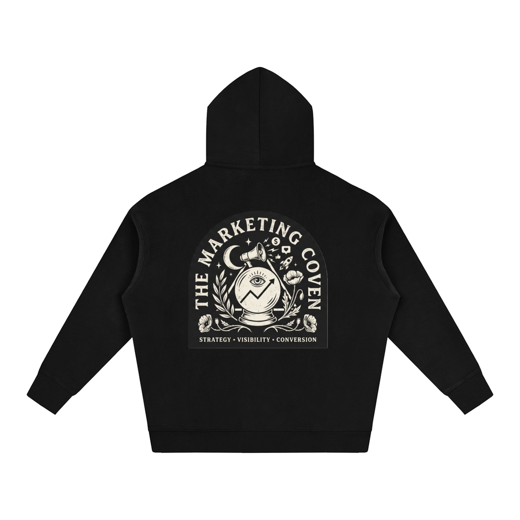 The Marketing Coven | Oversized Fleeced Hoodie