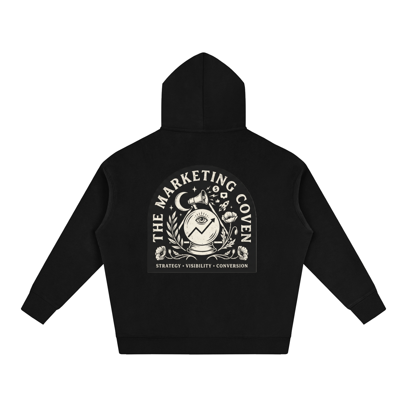 The Marketing Coven | Oversized Fleeced Hoodie