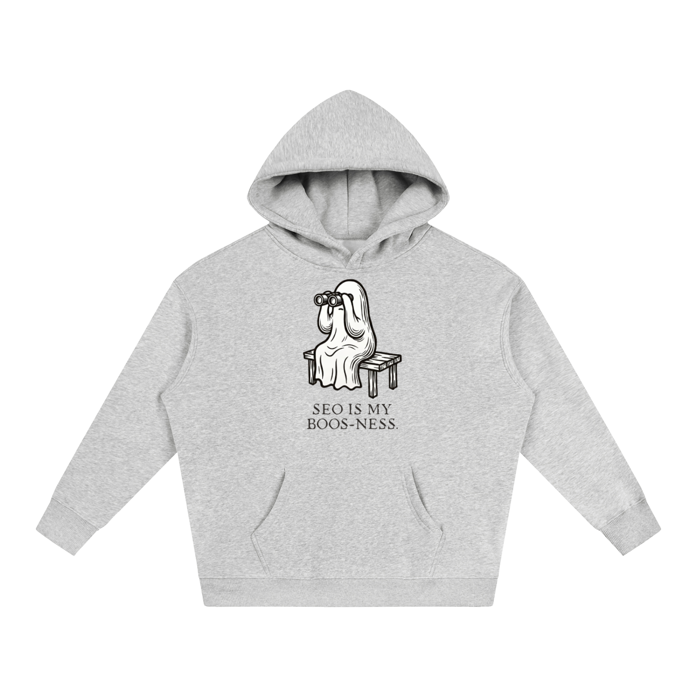 SEO is My Boos-ness | Oversize Fleeced Hoodie