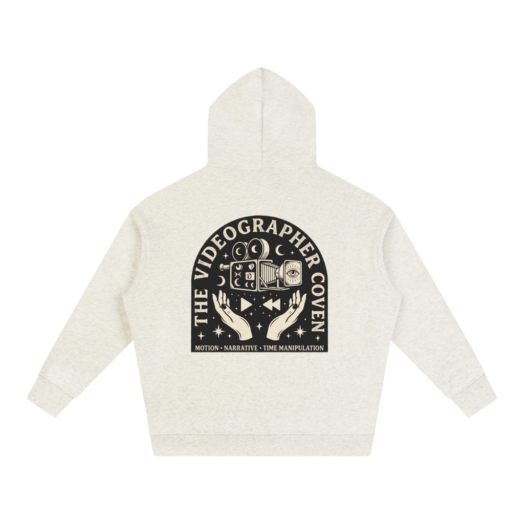The Videographer Coven | Oversized Fleeced Hoodie