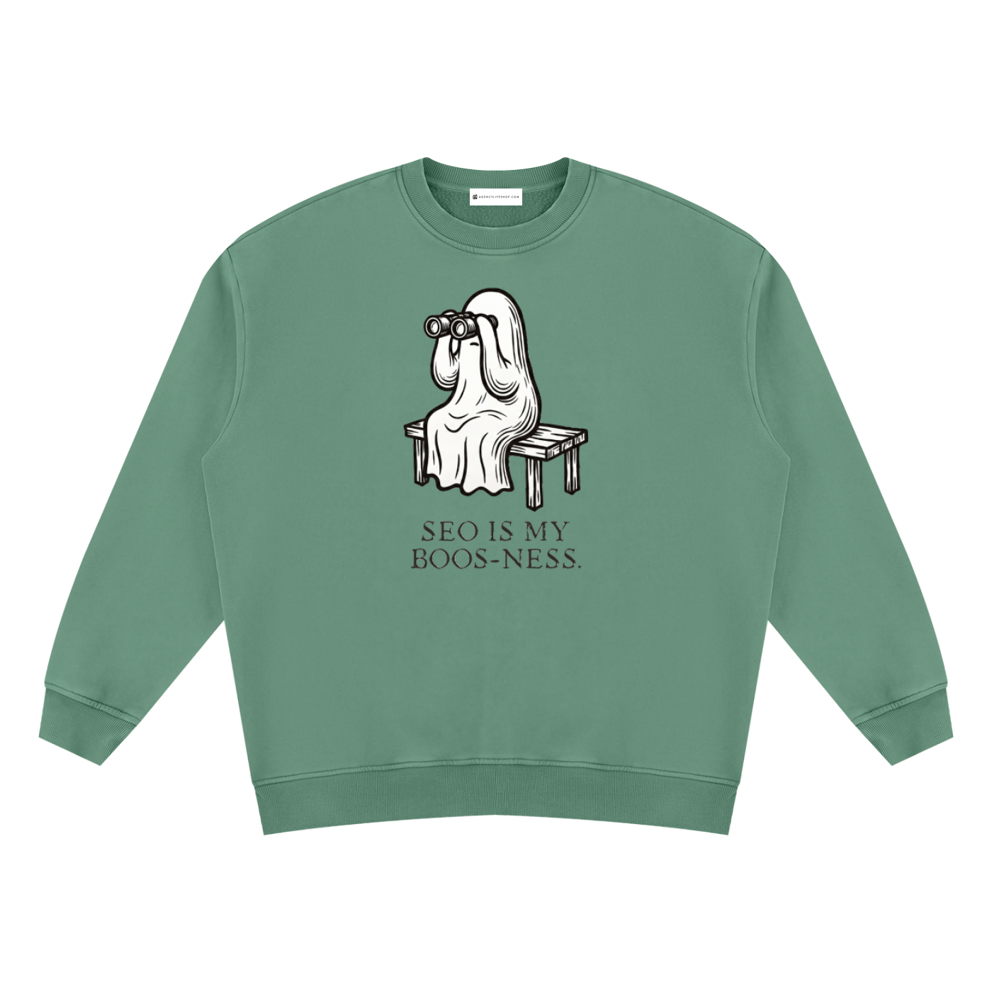 SEO is My Boos-ness | Unisex Vintage Wash Fleece Sweatshirt
