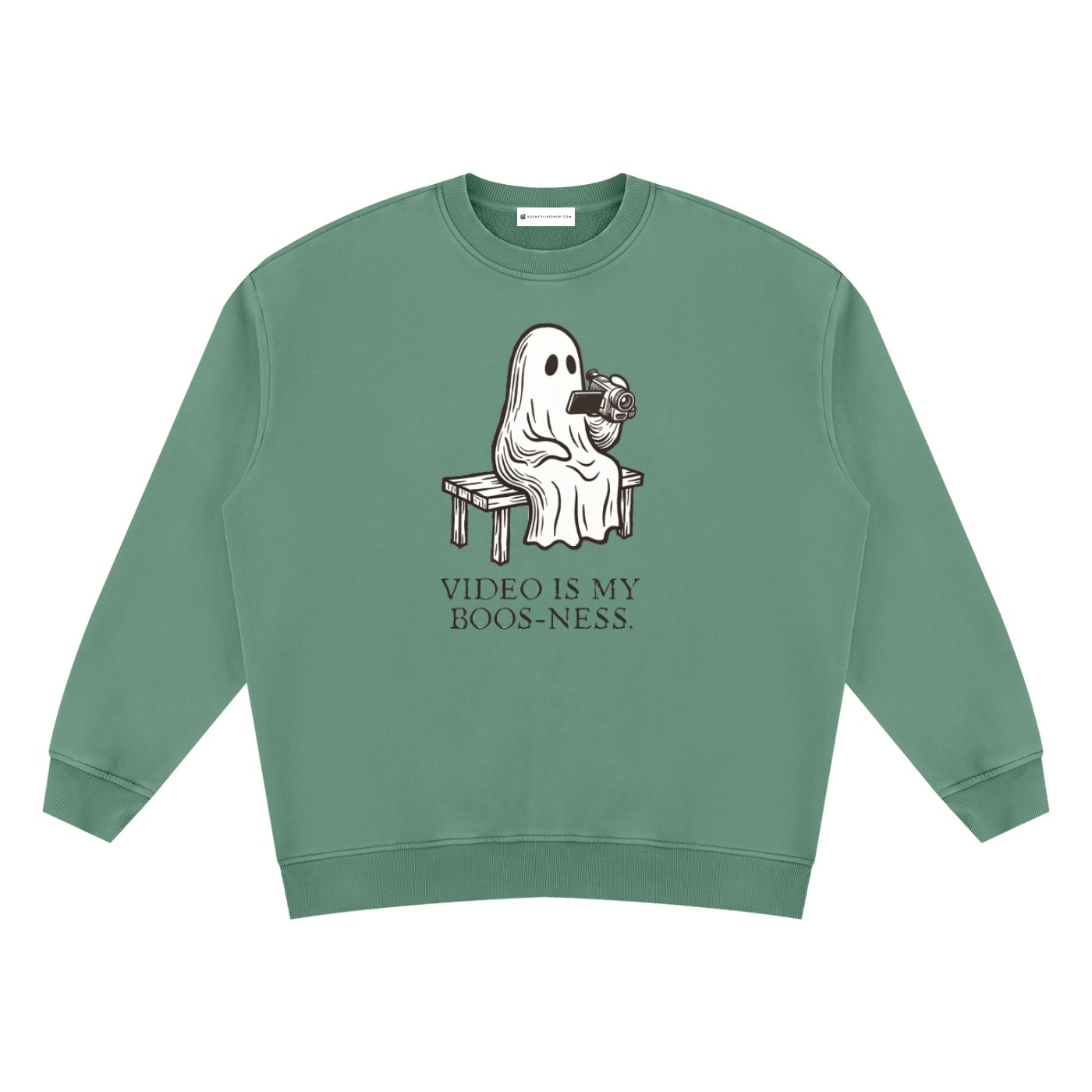 Video is My Boos-ness | Unisex Vintage Wash Fleece Sweatshirt