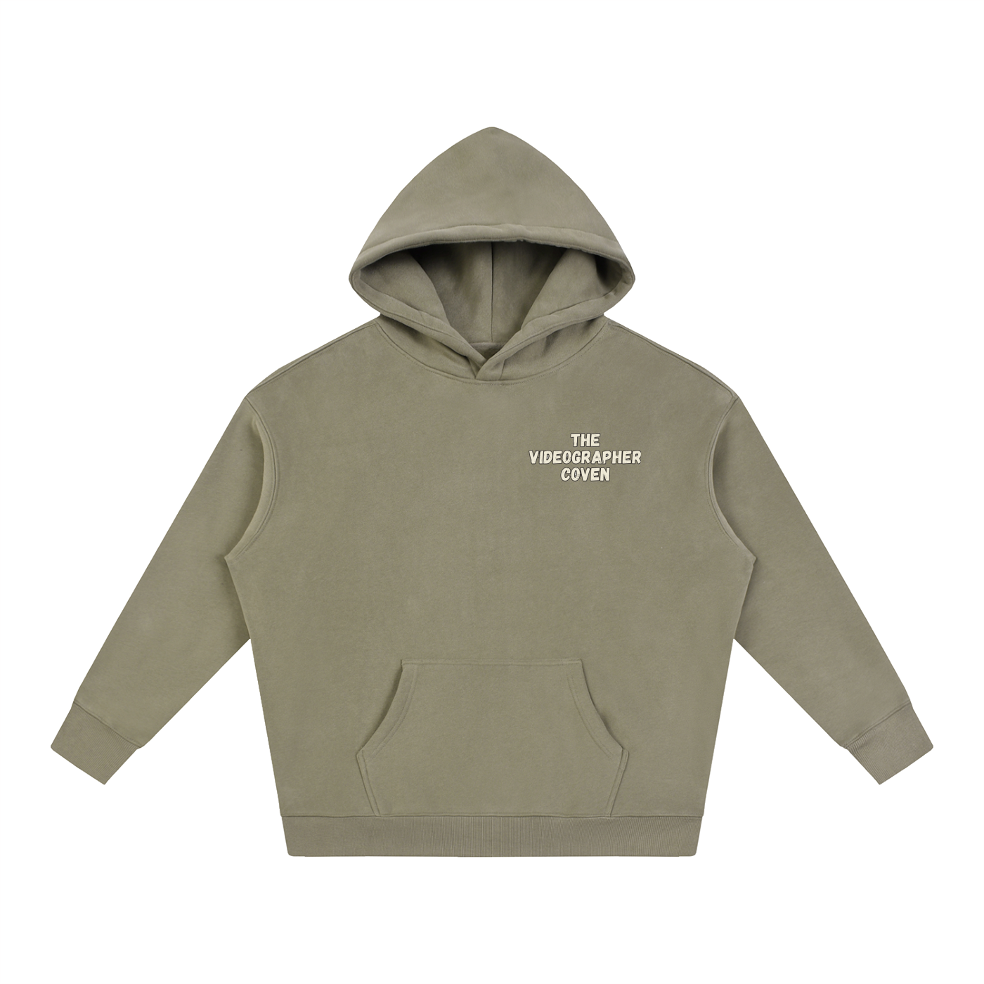 The Videographer Coven | Oversized Fleeced Hoodie