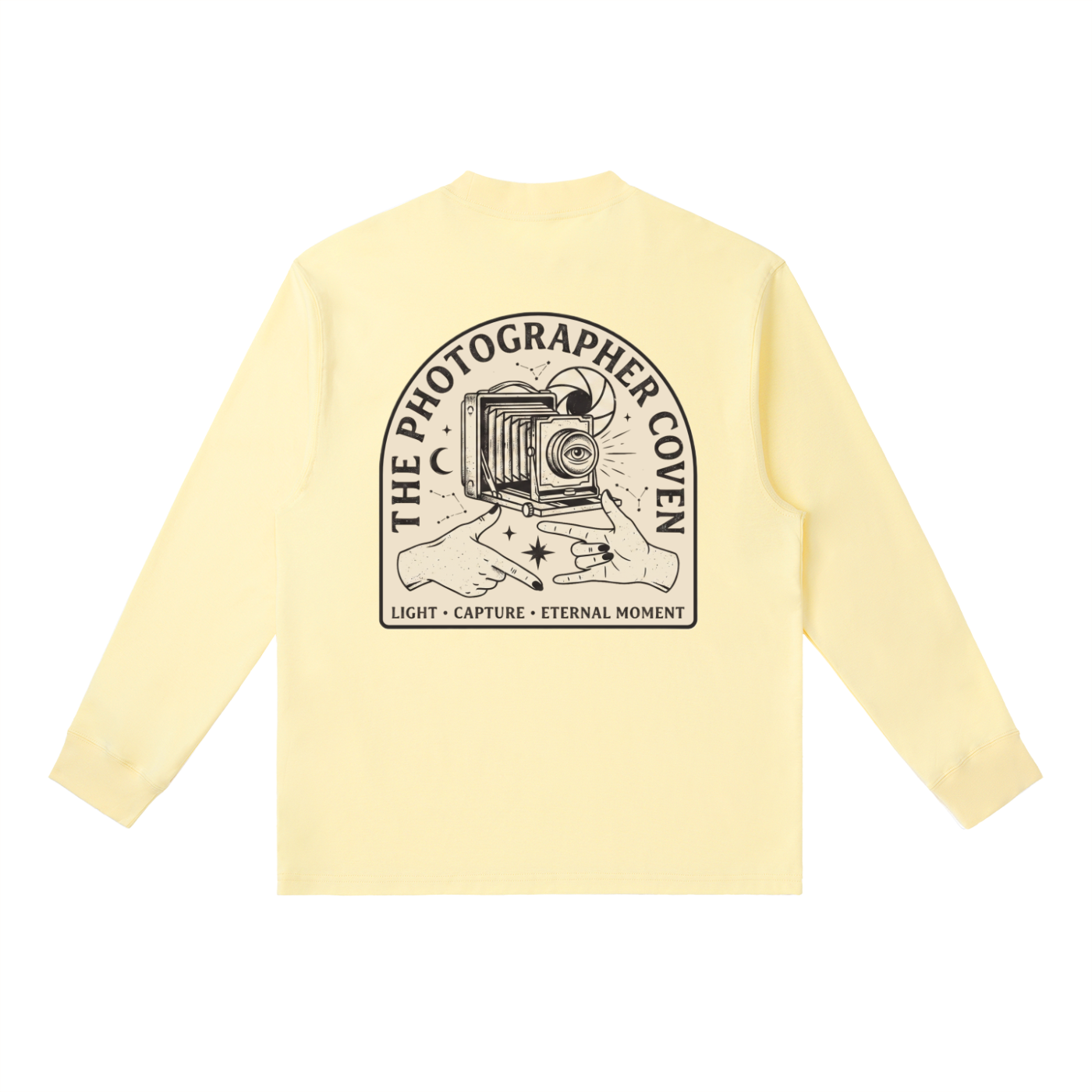 The Photographer Coven | Essential Crewneck Long-Sleeve T-Shirt