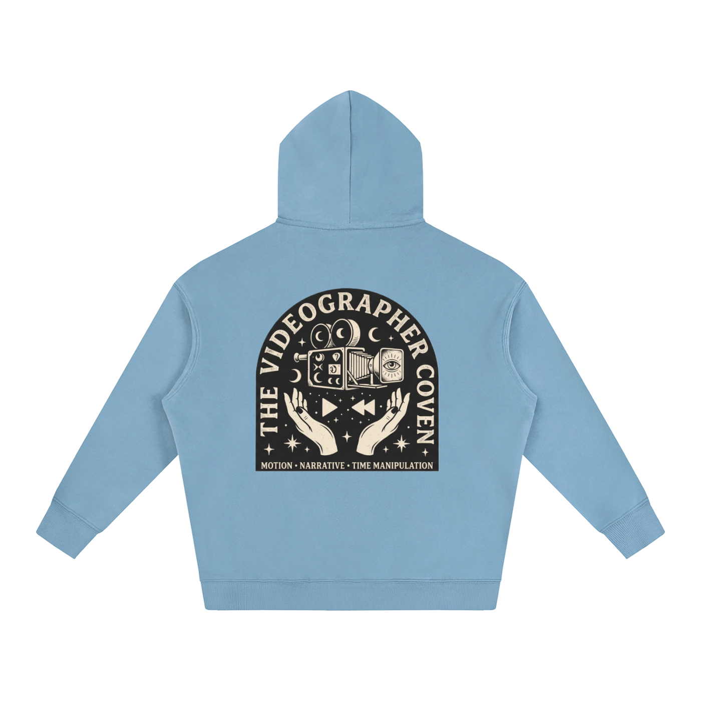 The Videographer Coven | Oversized Fleeced Hoodie