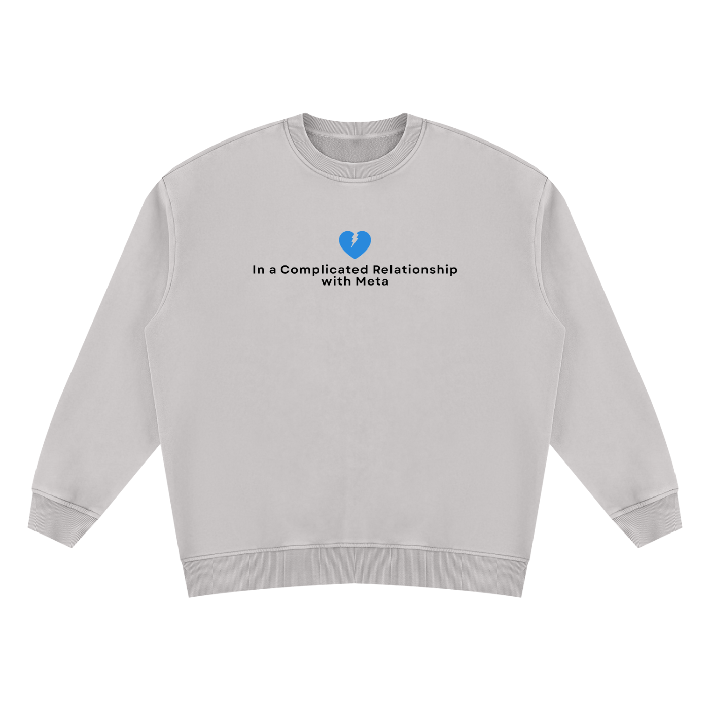 Complicated Relationship | Unisex Vintage Wash Fleece Sweatshirt