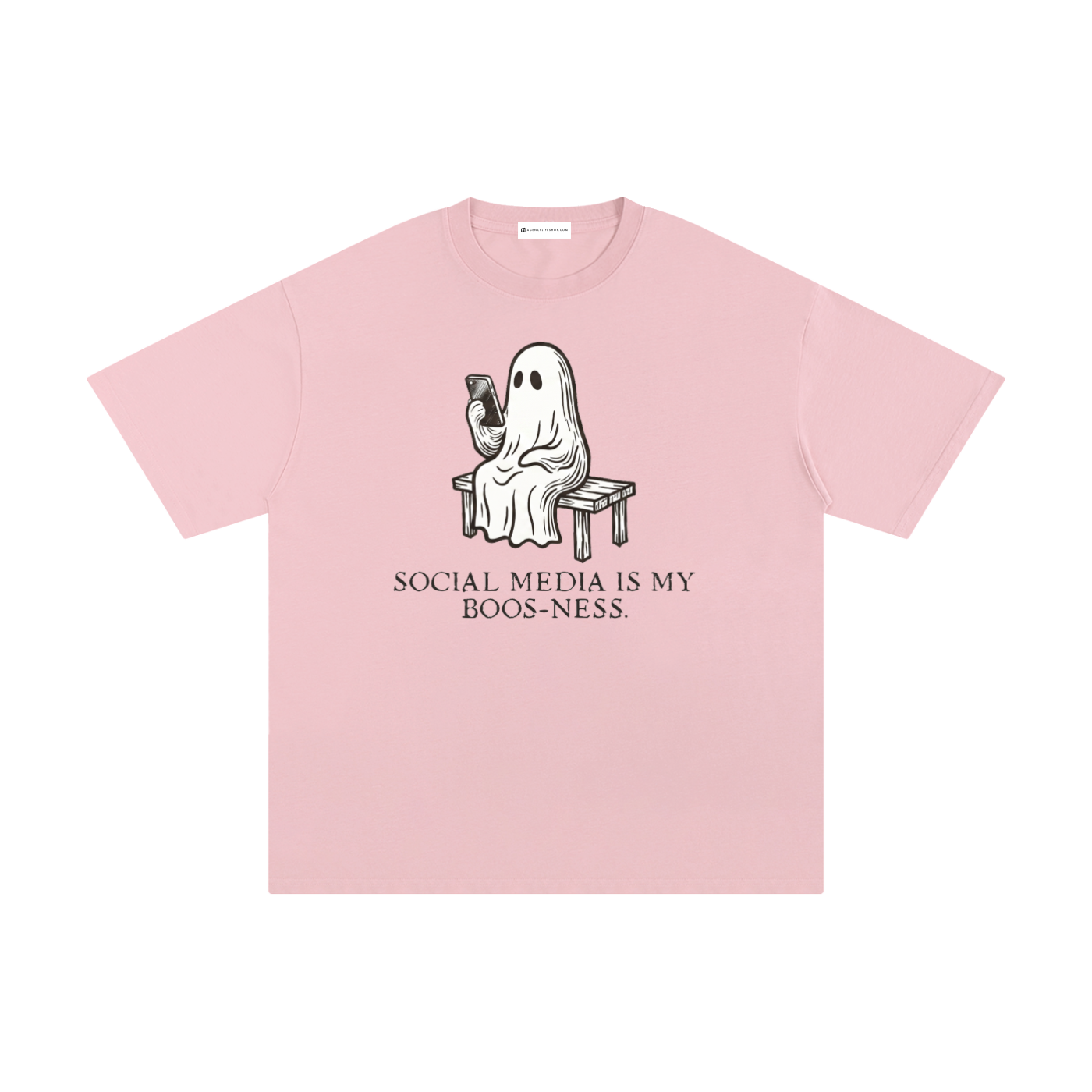 Social Media is My Boos-ness | Unisex Pure Cotton T-Shirt