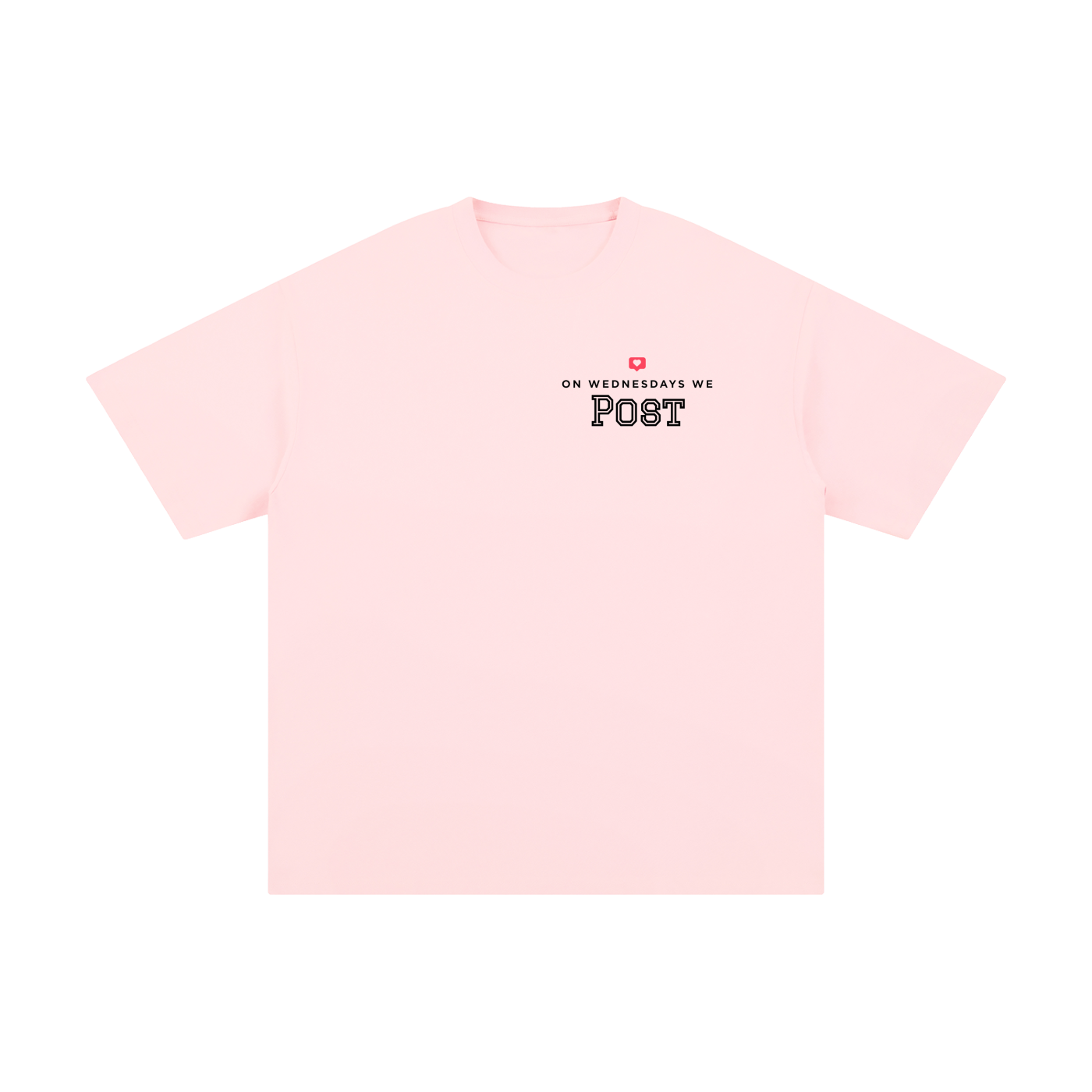 On Wednesdays, We Post | Unisex Pure Cotton T-Shirt
