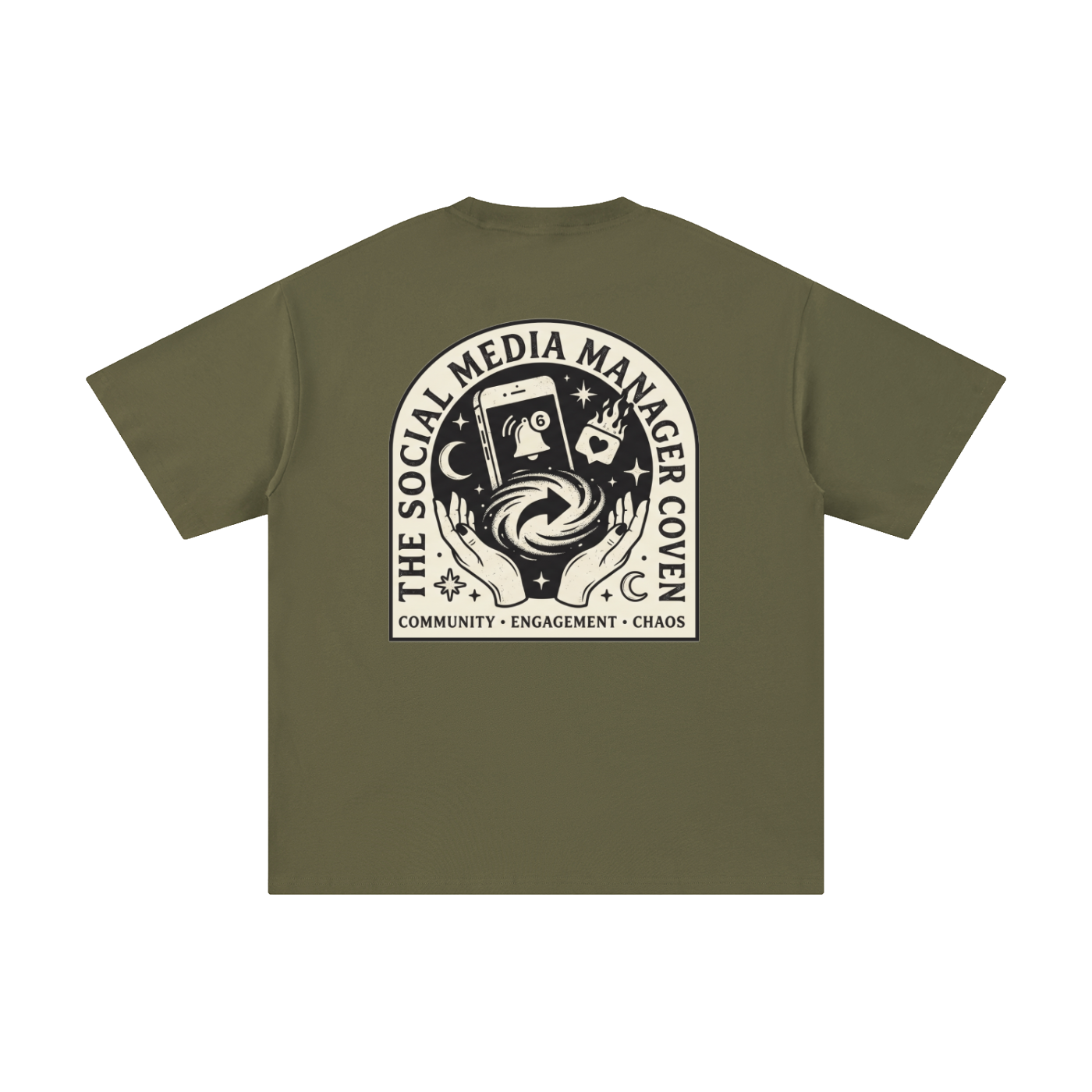 The Social Media Manager Coven | Unisex Pure Cotton T-Shirt