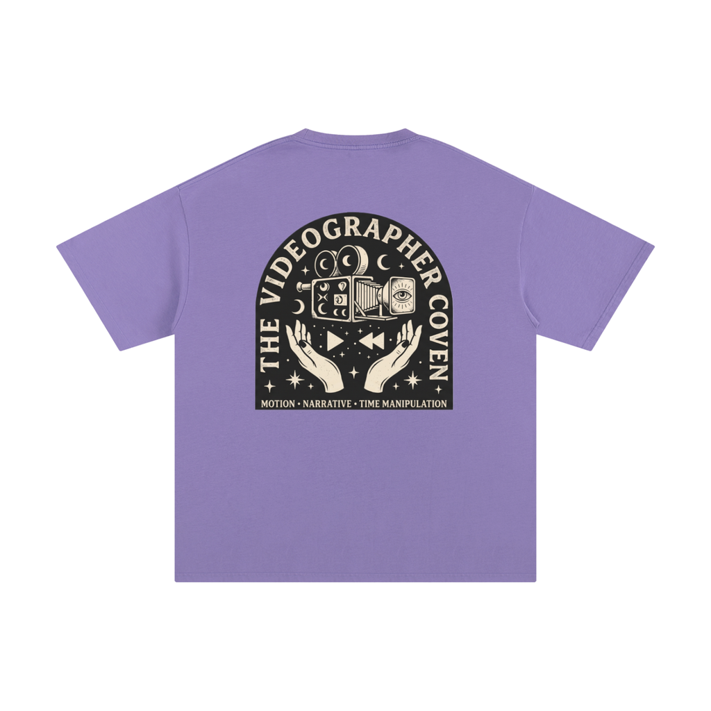 The Videographer Coven | Unisex Pure Cotton T-Shirt