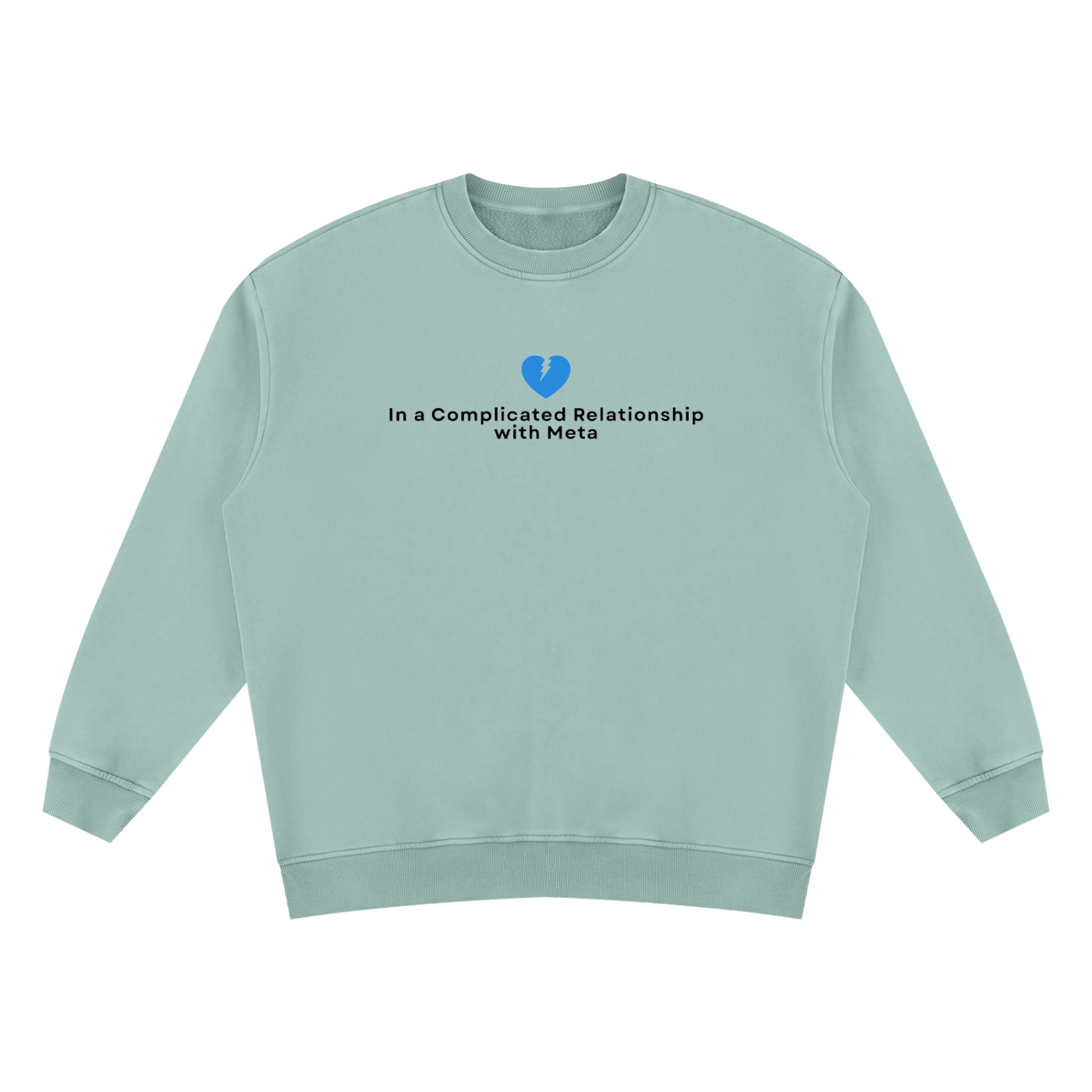 Complicated Relationship | Unisex Vintage Wash Fleece Sweatshirt