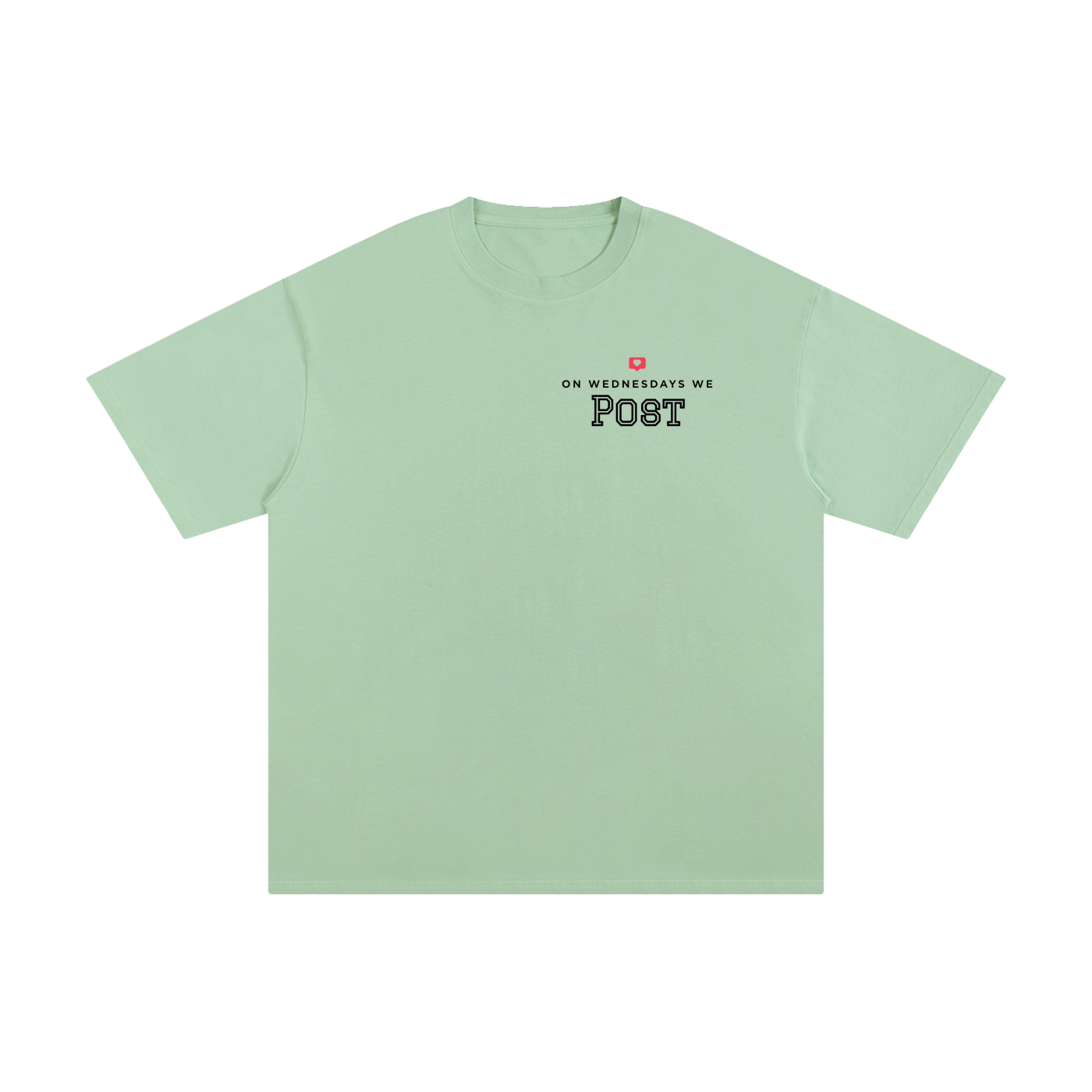 On Wednesdays, We Post | Unisex Pure Cotton T-Shirt